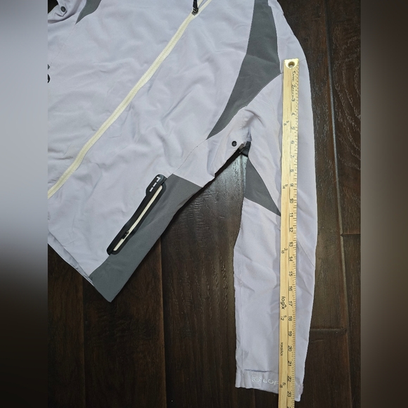 Loft 8 Womens Full Zip Windbreaker Track Jacket Lavender Medium - Picture 4 of 11